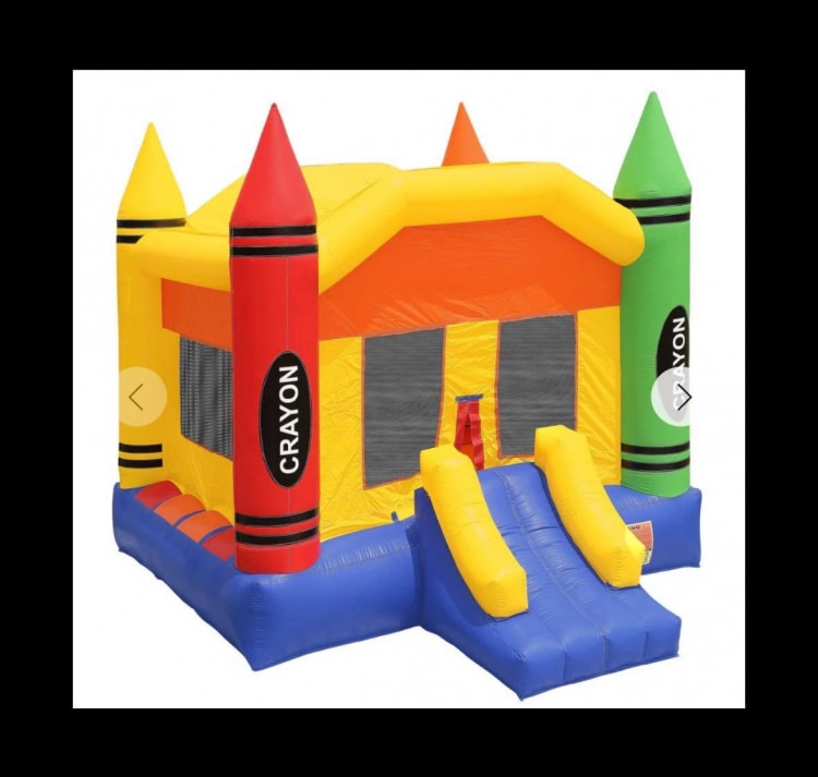 Crayon Bounce House