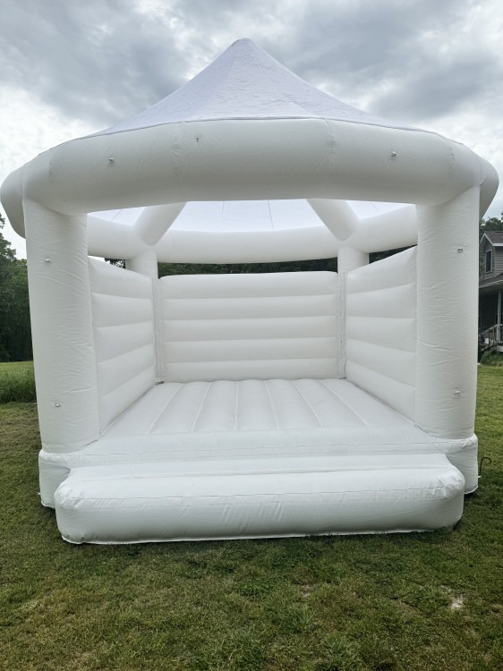 Large White Castle Bounce House